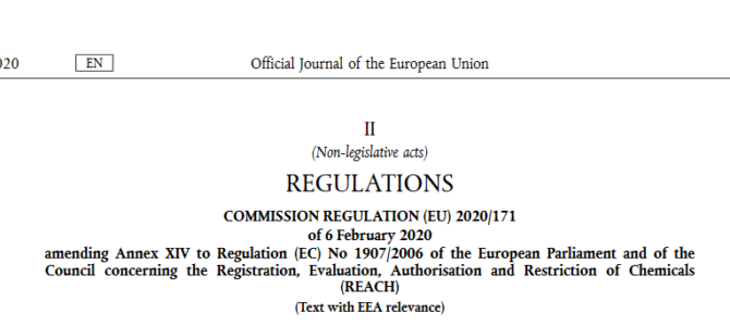 11 substances added to the Authorisation List