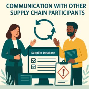 COMMUNICATION WITH OTHER SUPPLY CHAIN PARTICIPANTS