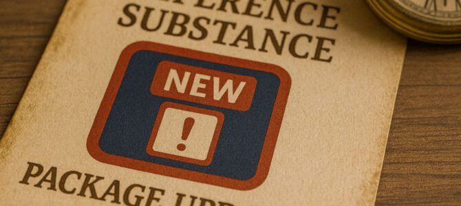 Updated Candidate List reference substance package available for SCIP notifiers Updated Candidate List reference substance package available for SCIP notifiers